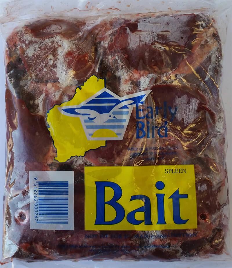 Spleen frozen bait — Earlybird Bait Western Australia