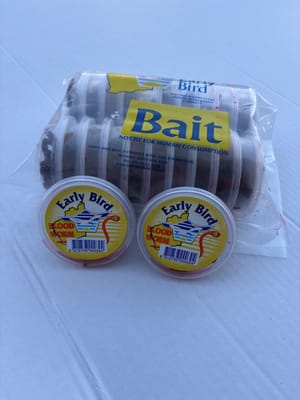 Blood Worms frozen bait — Earlybird Bait Western Australia